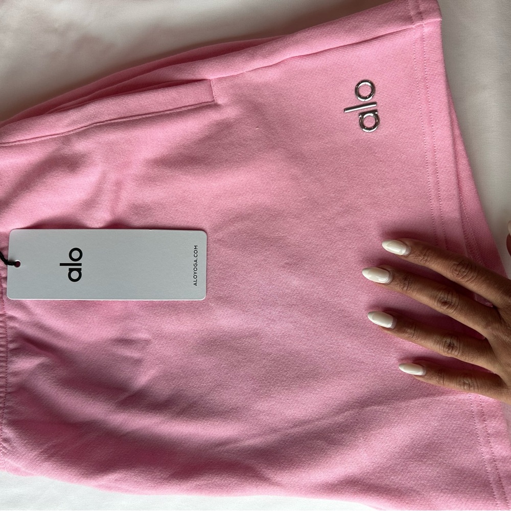 ALO Yoga Pink Athletic Shorts - Picture 7 of 8
